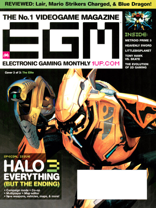 Electronic Gaming Monthly Issue 219 (September 2007) cover